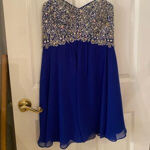 Royal blue Lord and Taylor dress